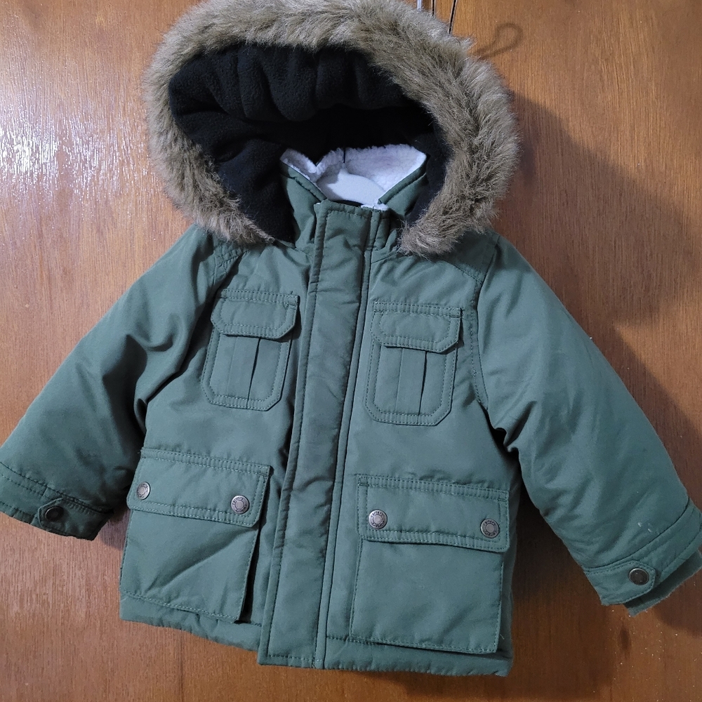 Carter's Green Jacket 18M